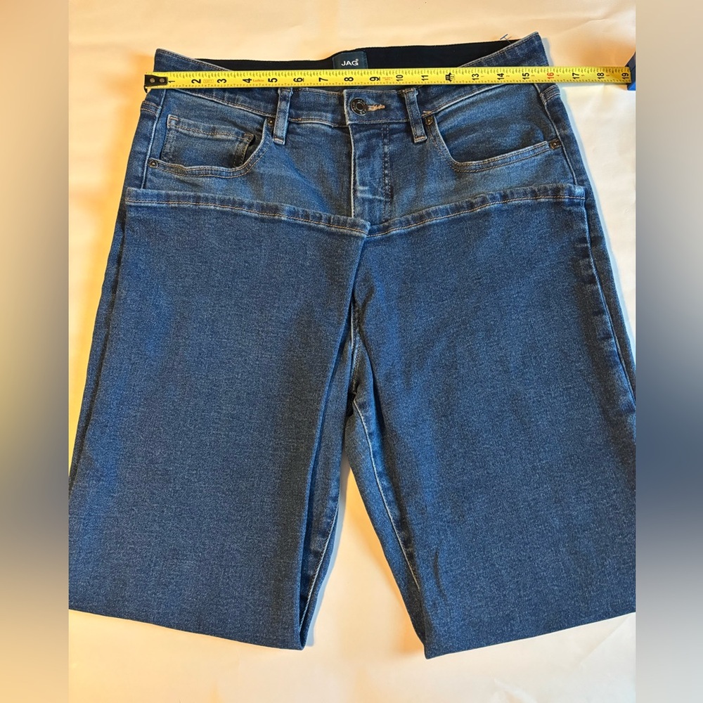Jag Jeans Classic Blue Denim Phoebe Cropped Boot 12/26